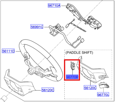 DUGME -DIREKSIYON SAG 96780A2000