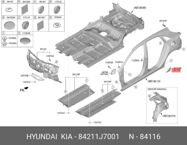 Kapı Çıkartma Seridi 84211J7001