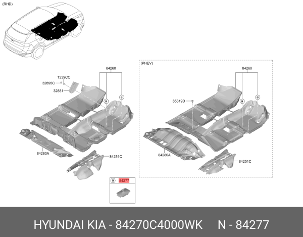 TABAN DOSEME KOPCASI 84270C4000WK