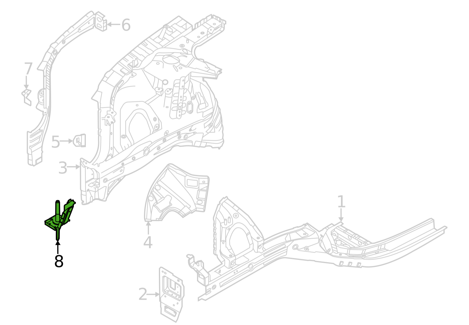 Baglantı Braketı Sol 64651N9000