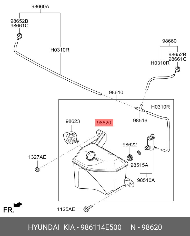 CAM SU DEPOSU 986114E500