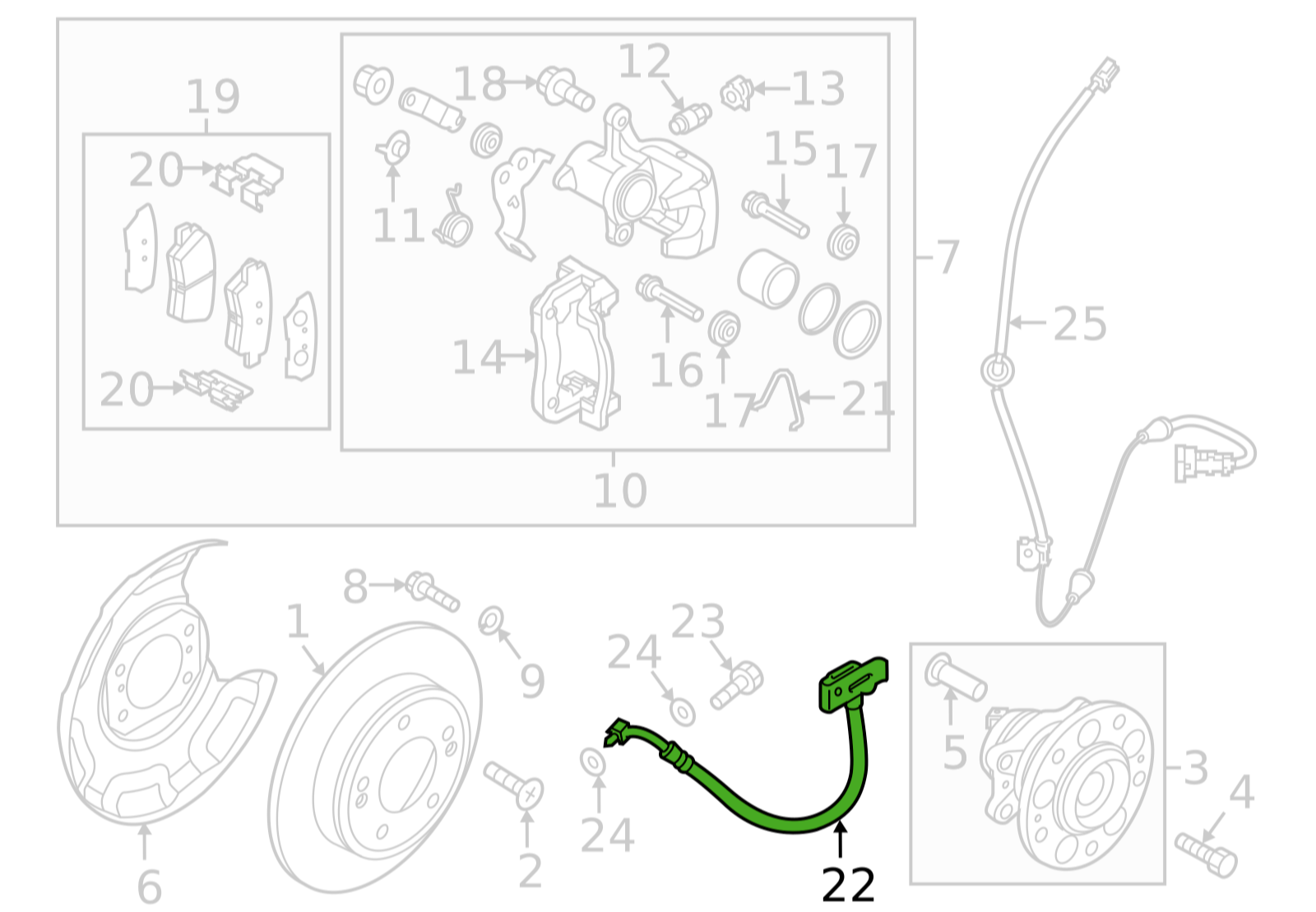 ARKA TEKER FREN HORTUMU SAG 58738Q4000