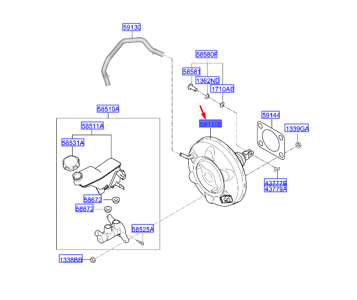 FREN HIDROVAK 59110A5050