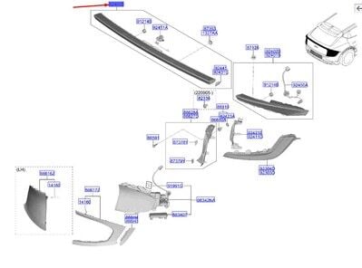 Bagaj Kapagı Orta Lamba 92409CV500