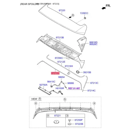 SPOILER ARKA - PAD 4 87216F1900