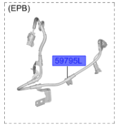 KABLO-E.P.B BAGLANTI CIKIS SOL 59795M6100