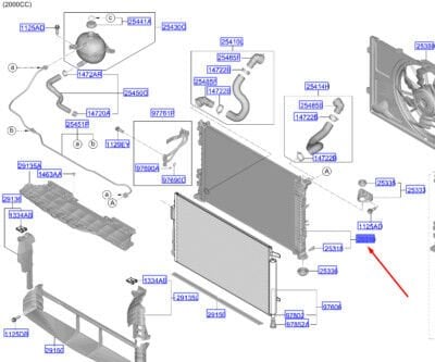 Radyator 25310J7600