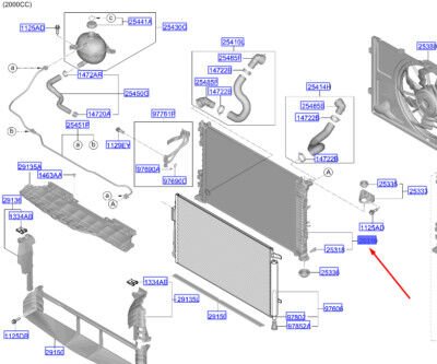 Radyator 25310J7600