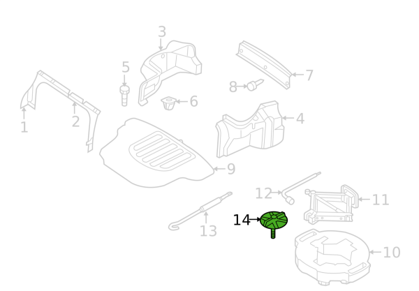 STEPNE MERKEZLEME CIVATASI 628512F000