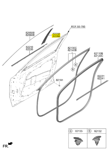 ON SAG KAPI KENARI 82260AT000