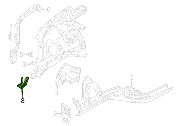 BAGLANTI BRAKETI SAG 64661N9000