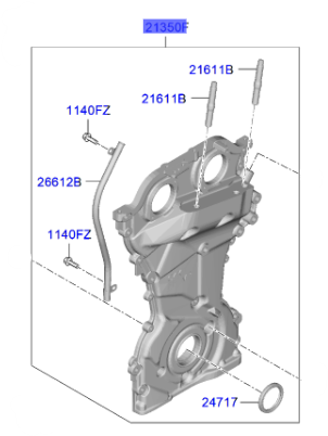 TRIGER KAPAGI-UST KOMPLE 213502S102