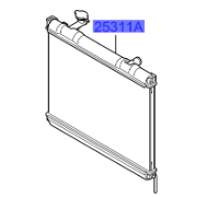 Radyator 253113E740