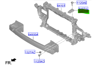 SAG BRAKET 64981CV500