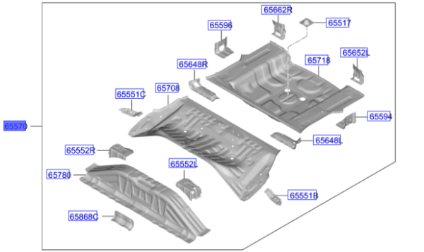 ARKA HAVUZ SACI 65510AO000