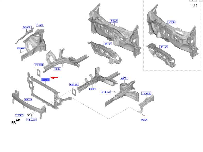 CEED Ön Panel 64101CR200