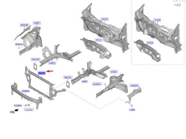 CEED Ön Panel 64101CR200