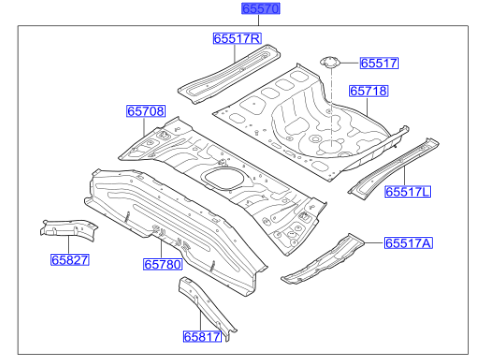 Arka Havuz Sacı N/B 65510G6000