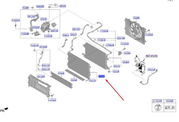 ALCAK ISI RADYATORU 253L0AO200