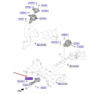 SANZUMAN MONTAJ BRAKETI 21950L3100