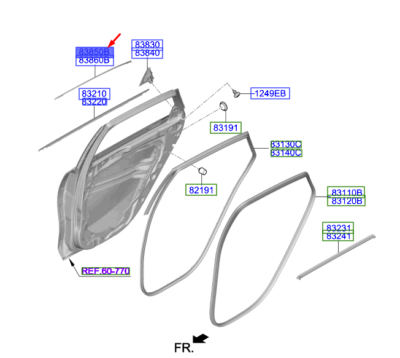 ARKA KAPI BAKALITI SOL 83850J7010