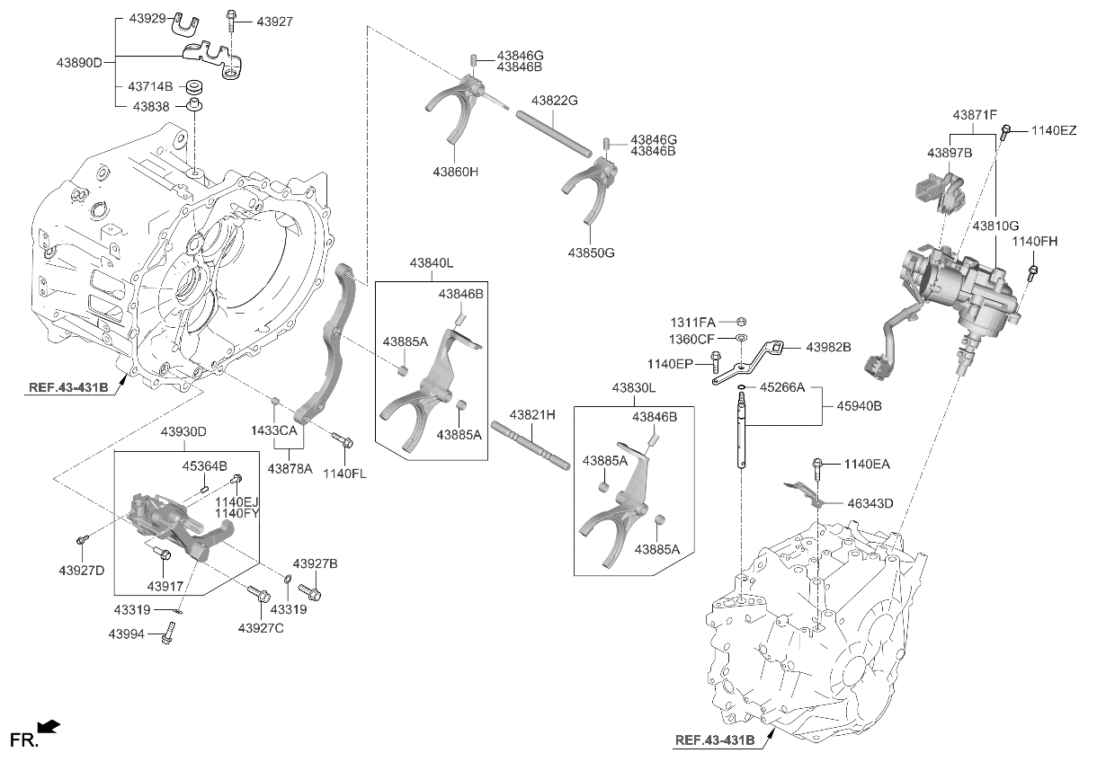 Park Braketi 439302D000