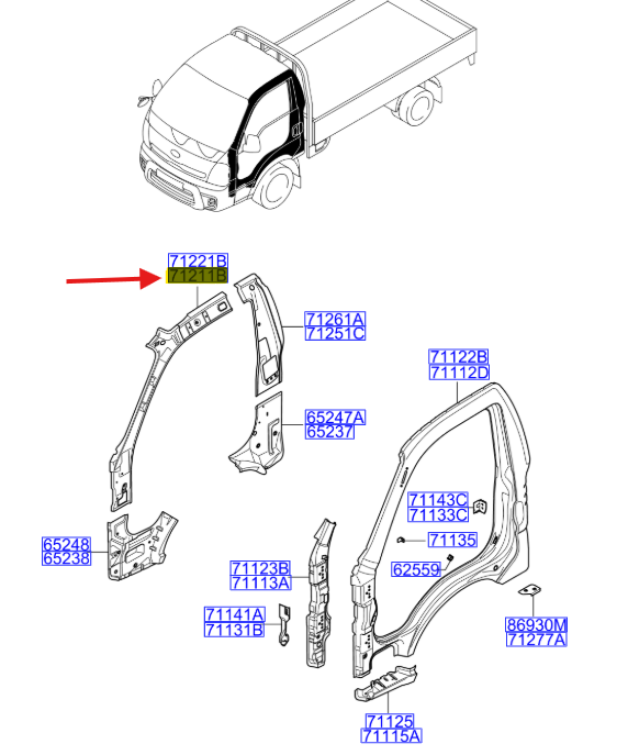 ON IC DIREK UST SOL 712114E000
