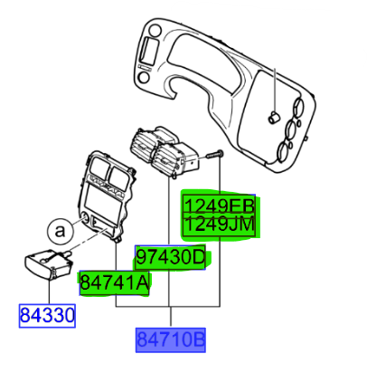 Teyp Cercevesı 847404E020