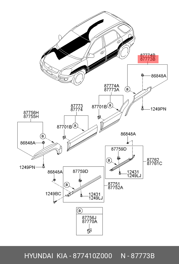 SOL ARKA ÇAMURLUK DODİĞİ 877410Z000
