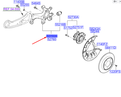 Ceed Arka Taşıyıcı 52710G4AA0