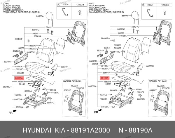On Koltuk Isıtma 88191A2000