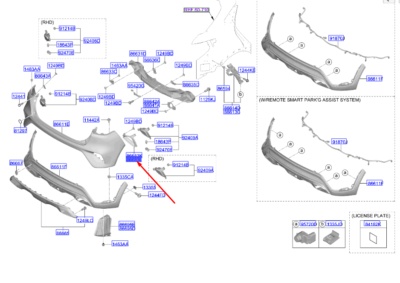 ARKA REFLEKTOR BAKALITI SAG 86662J7CA0