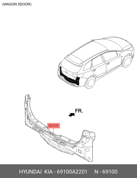 Arka Panel 69100A2201