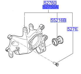 Arka Taşıyıcı Sol 52710D7100