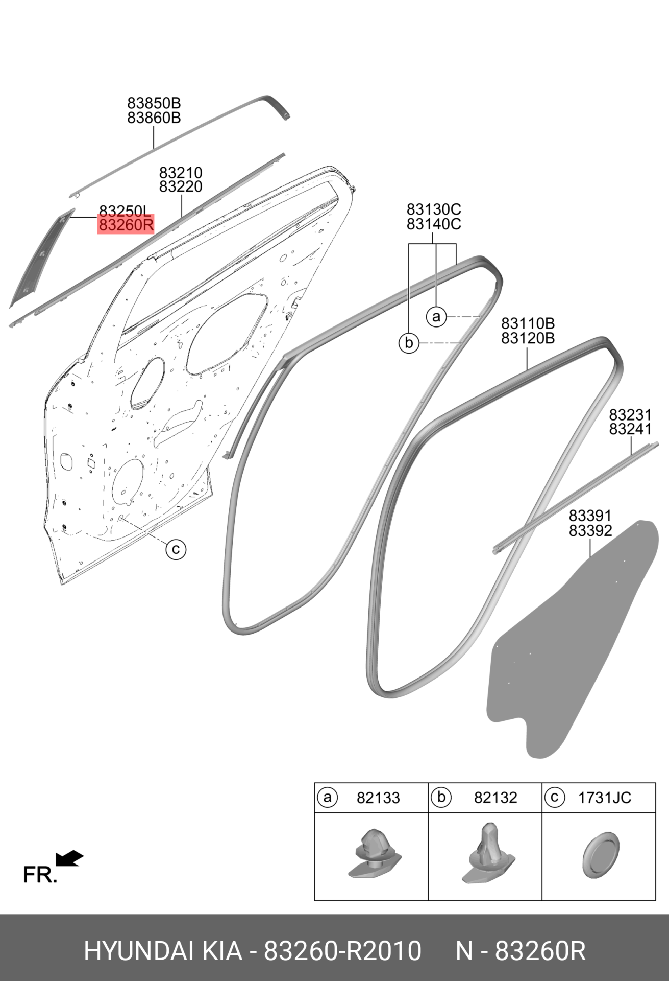 ARKA KAPI BAKALITI SAG 83260R2010