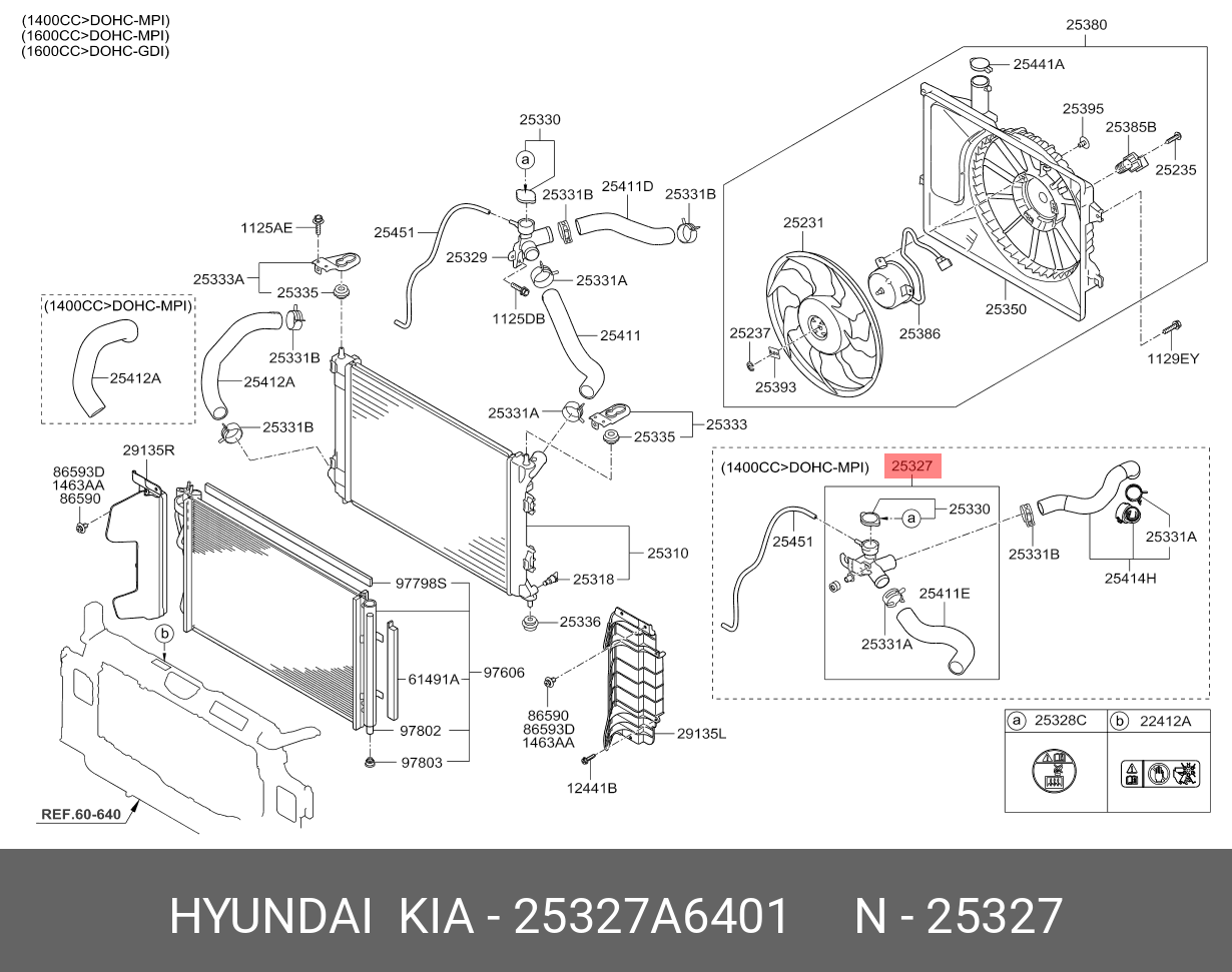 BESLEYICI HORTUM 25327A6401