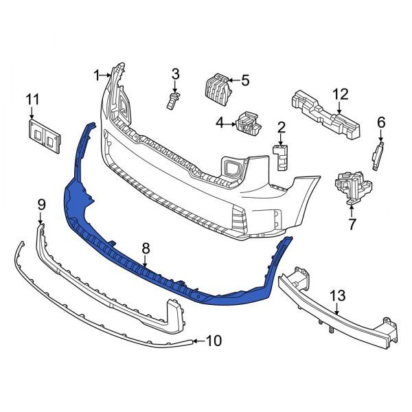 ON TAMPON ALT BAKALITI 86512P2500