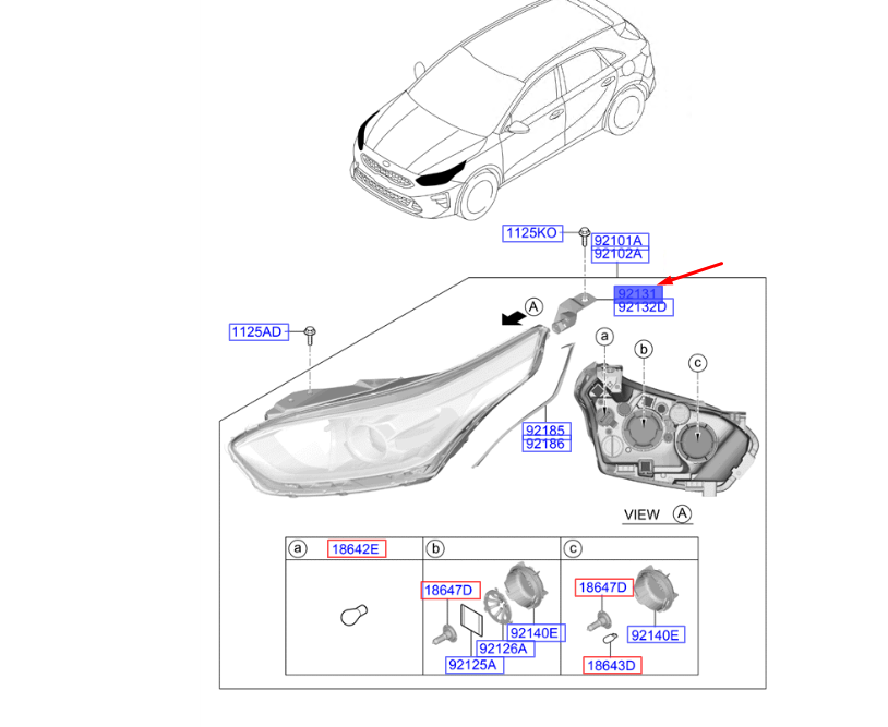BRAKET -FAR  MTG  SOL 92151J7300