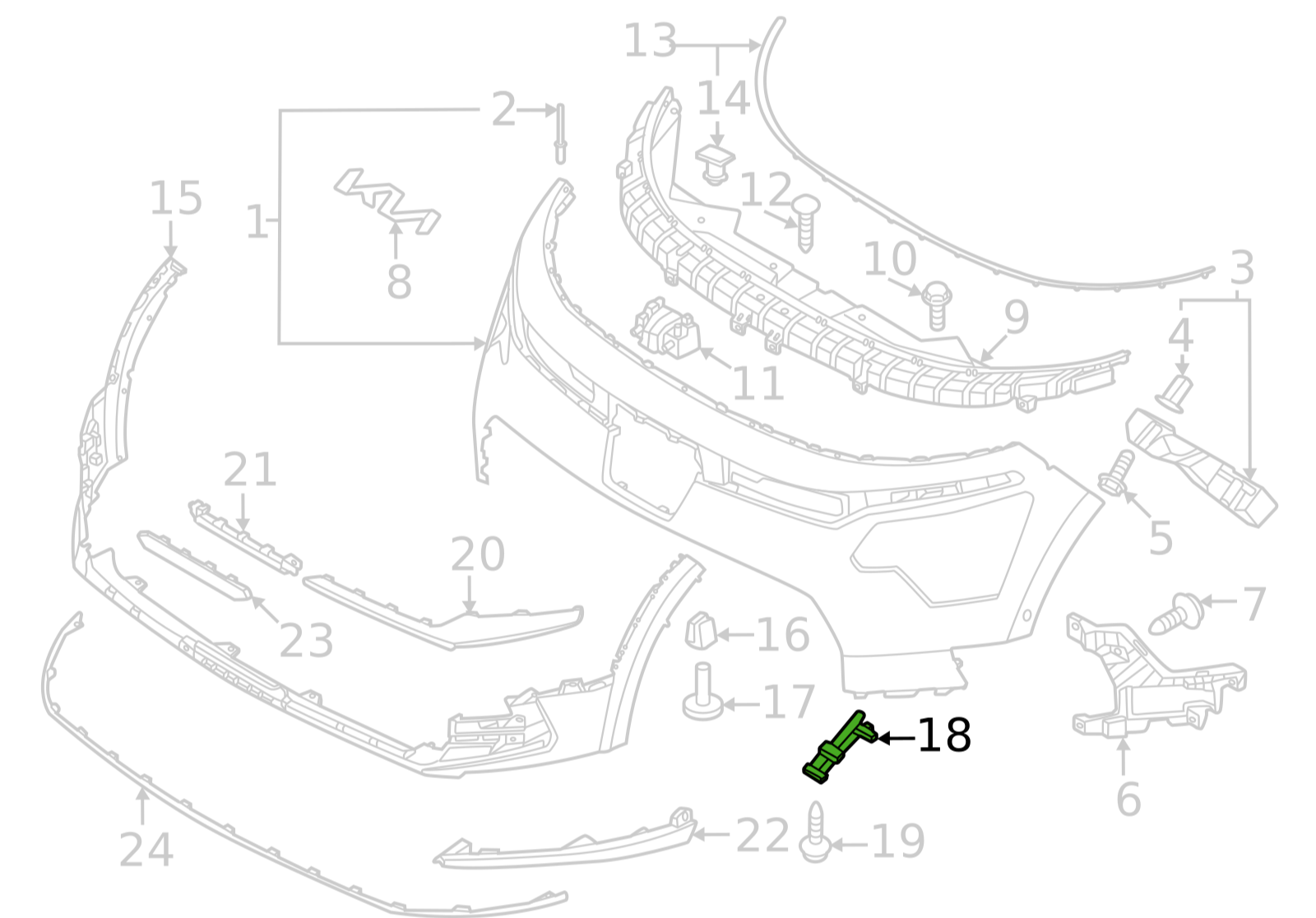 ON SOL TAMPON PARCASI 86527AO000
