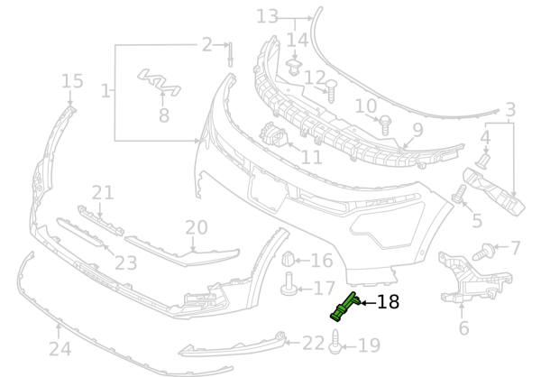 ON SOL TAMPON PARCASI 86527AO000