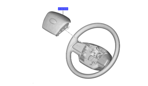 Aırbag-Sofor 801004EBA0WK
