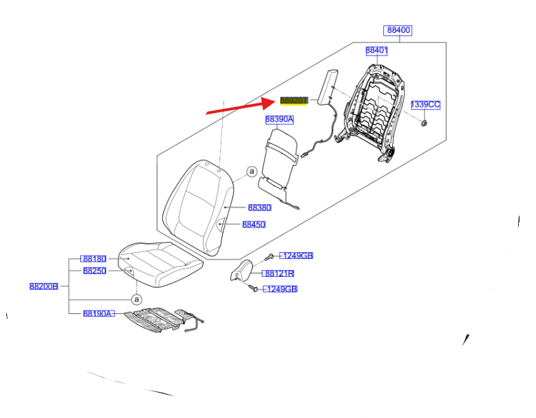 YAN AIRBAG MODULU 80620H8600