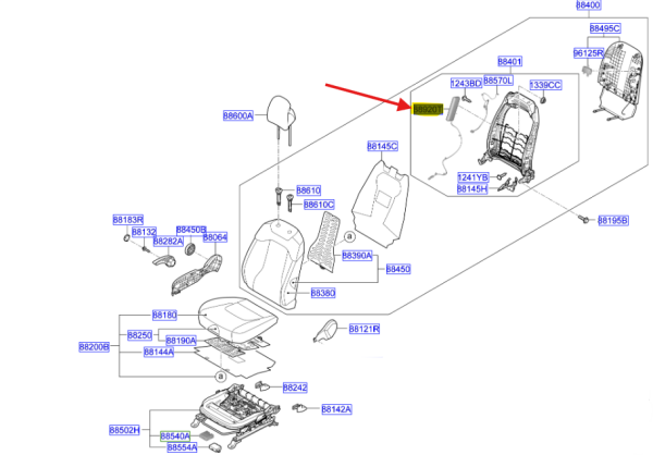 Aırbag On Sag 80620R2350