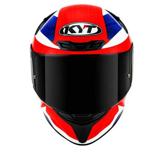 KYT TT-COURSE KASK GEAR MAVİ KIRMIZI XL - XLARGE