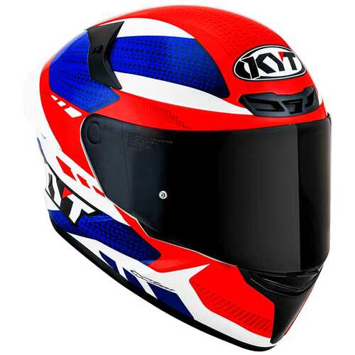 KYT TT-COURSE KASK GEAR MAVİ KIRMIZI XL - XLARGE
