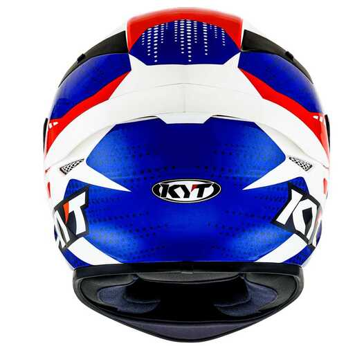 KYT TT-COURSE KASK GEAR MAVİ KIRMIZI XL - XLARGE