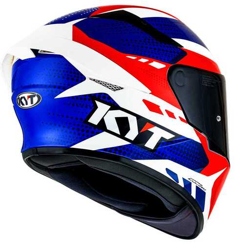 KYT TT-COURSE KASK GEAR MAVİ KIRMIZI XL - XLARGE