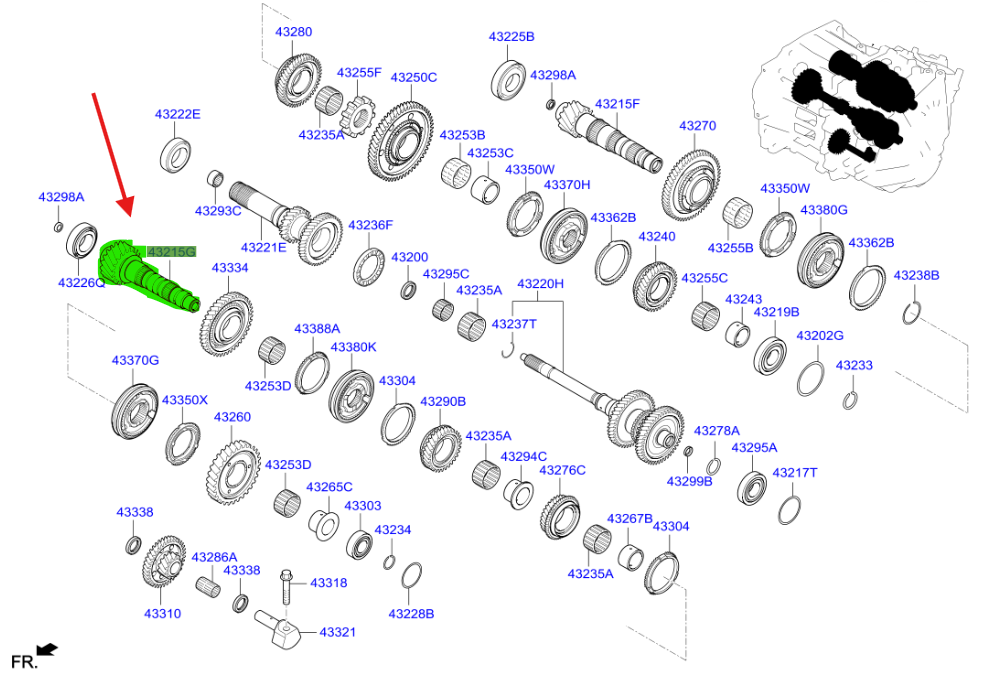 PRIZDIREK 432152D110