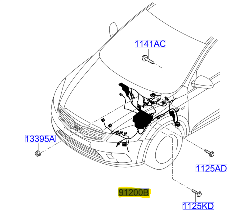 Kablo Demetı On 912071H500