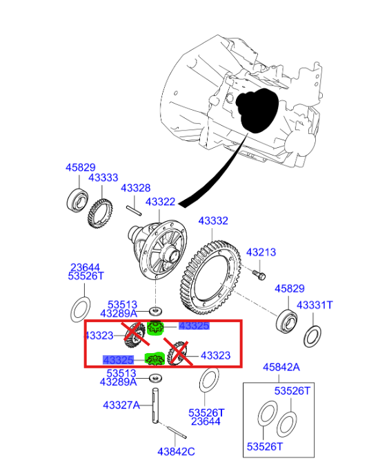 PINYON DISLISI 4332502500